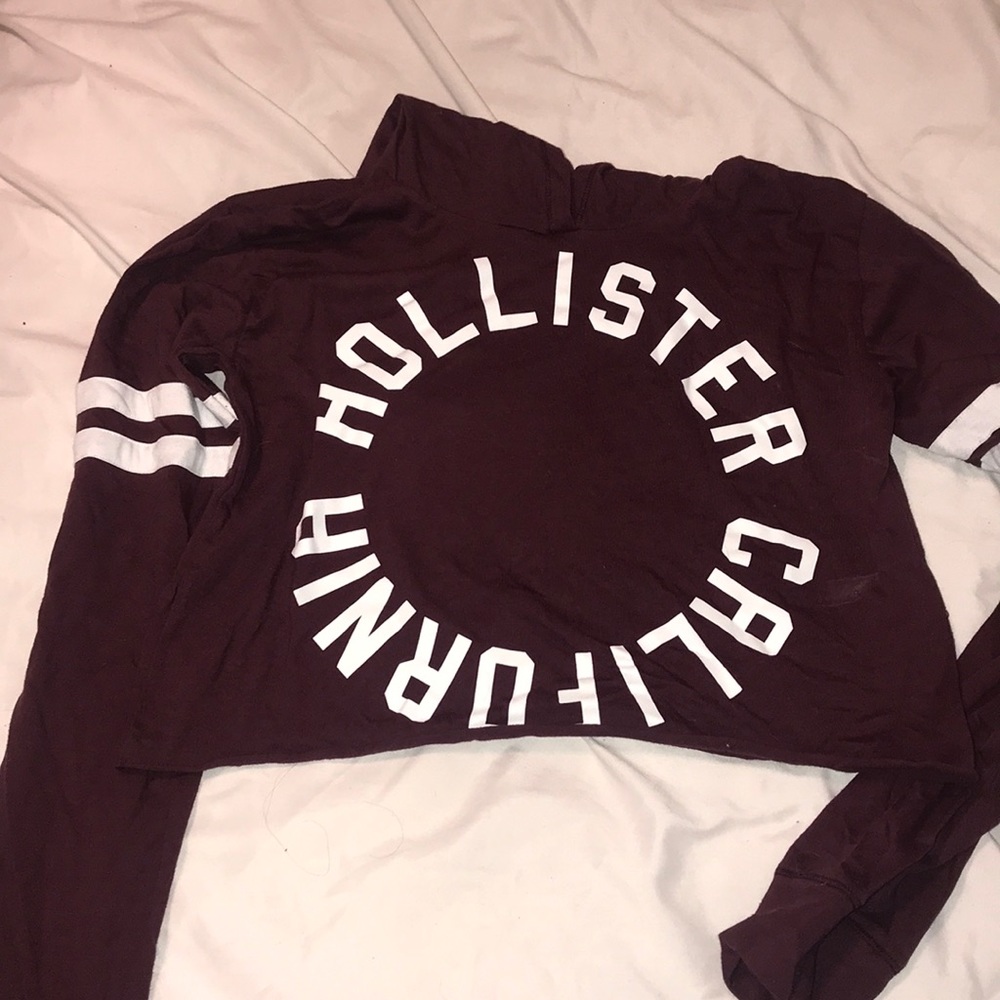 Hollister Cropped Hoodie